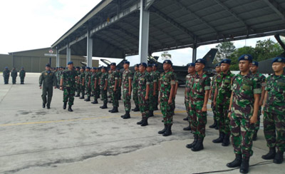  Konflik Natuna Memanas, Lanud RSN Pekanbaru Kirim Pasukan dan 4 Pesawat Tempur
